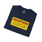 Because Regular College Isn’t Expensive Enough™ Aviation Tee