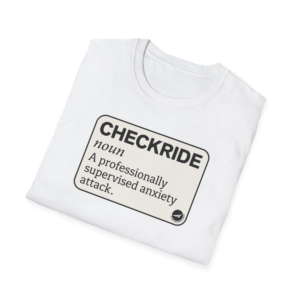 Checkride Definition Aviation Tee