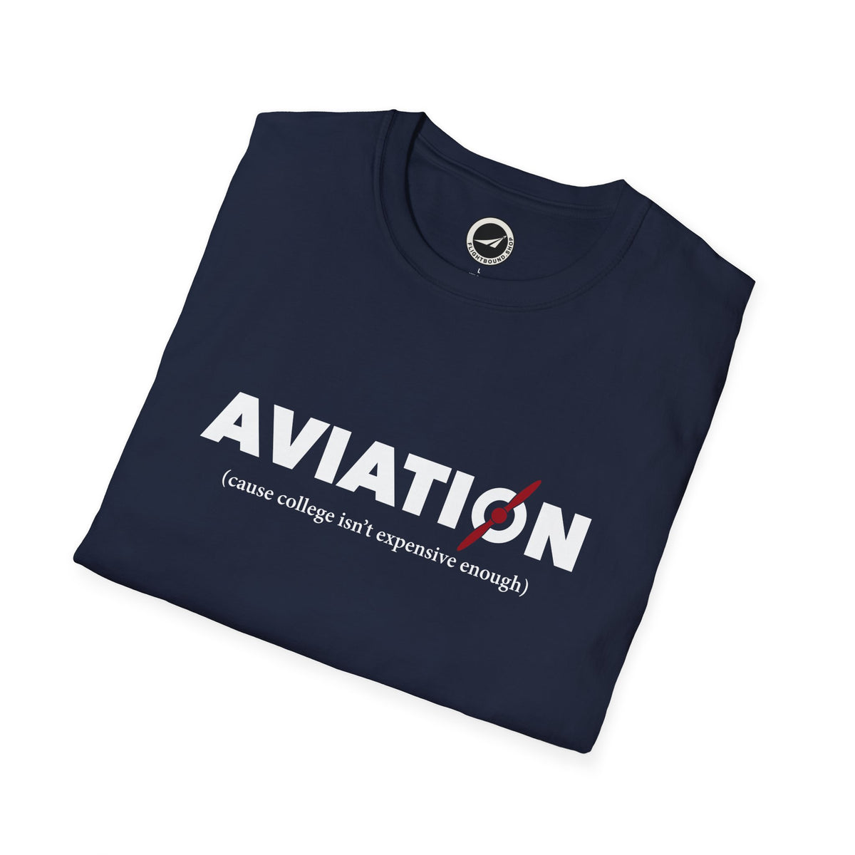 Aviation College Prop Aviation Tee