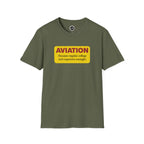 Because Regular College Isn’t Expensive Enough™ Aviation Tee