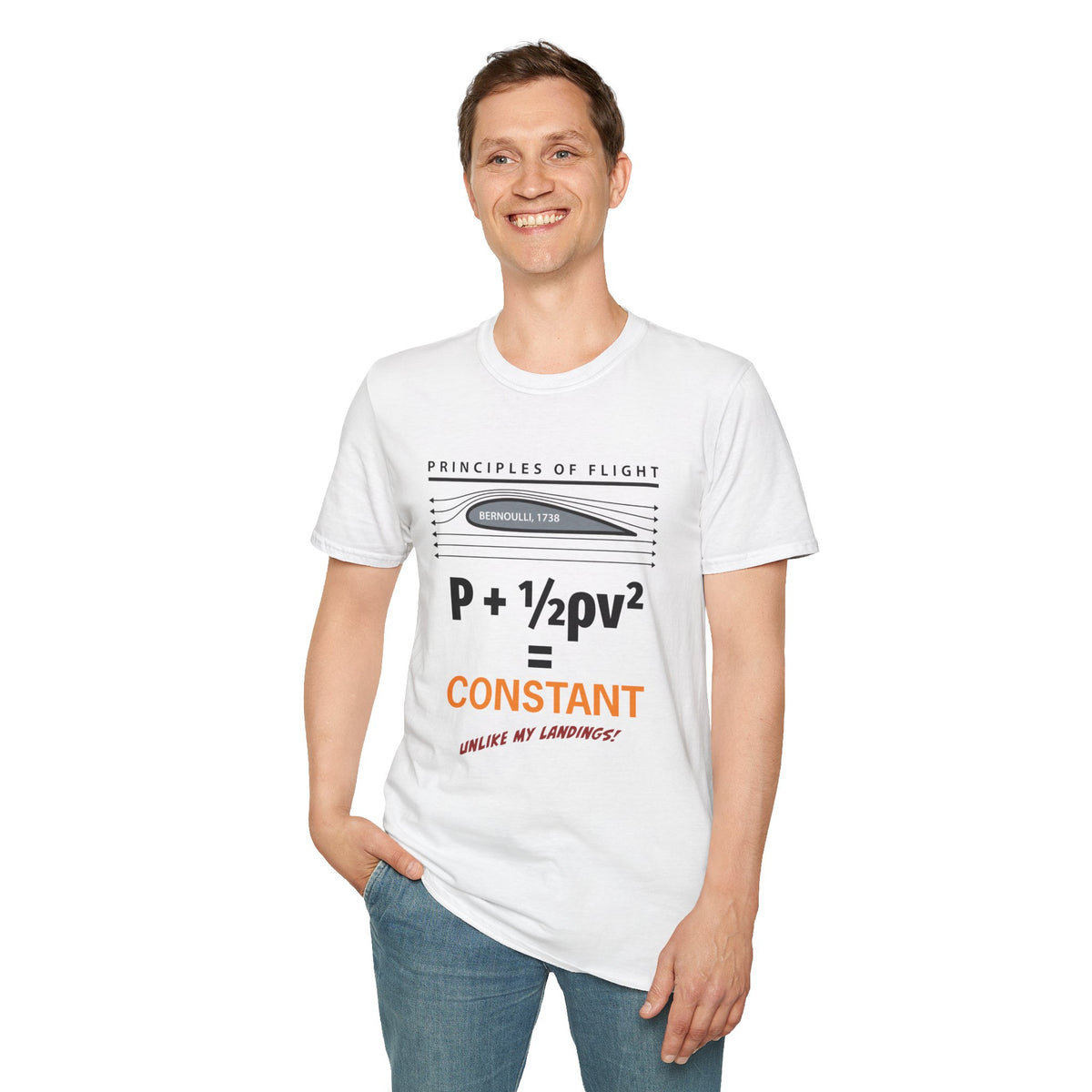 Bernoulli's Constant Aviation Tee