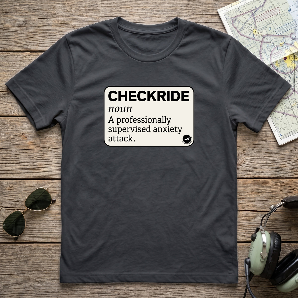 Checkride Definition Aviation Tee