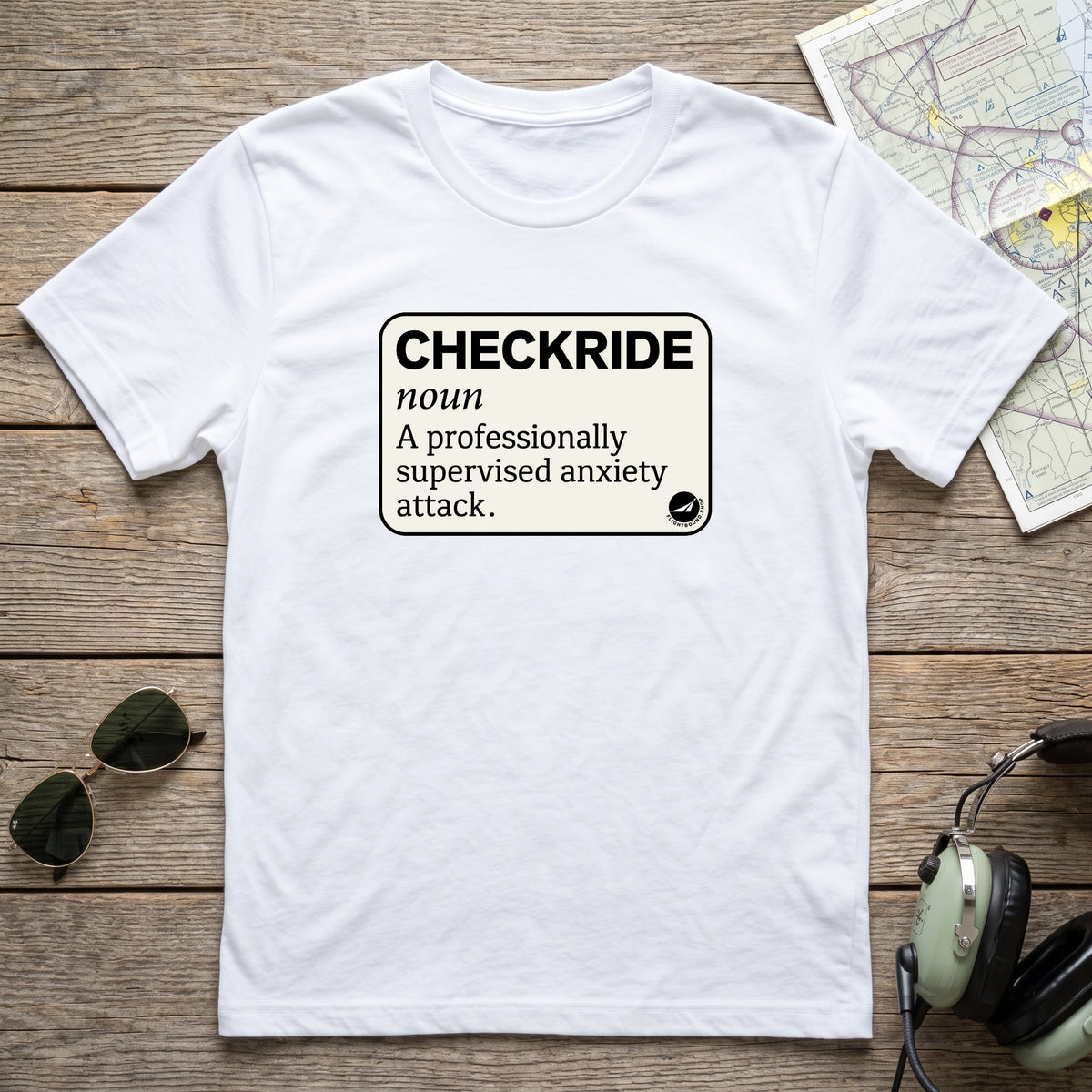 Checkride Definition Aviation Tee