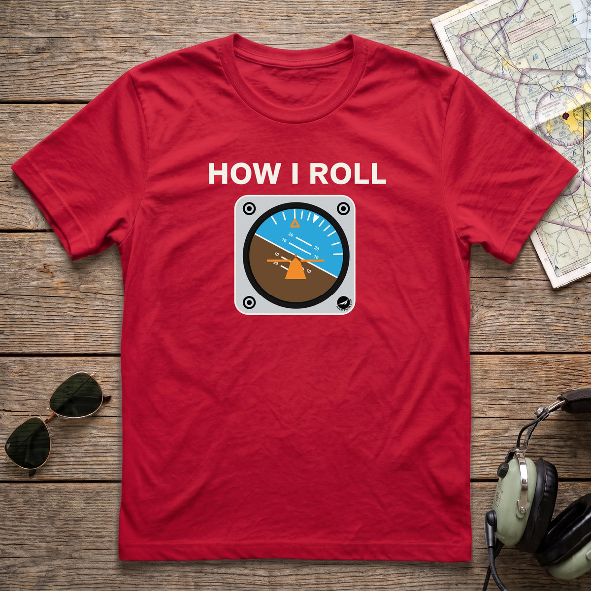 How I Roll™ Aviation Tee
