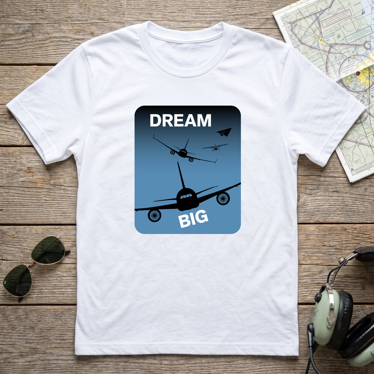 Dream Big Aviation Tee