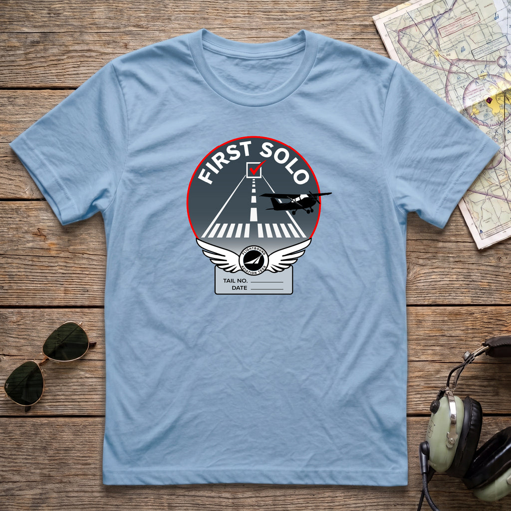 First Solo Aviation Tee
