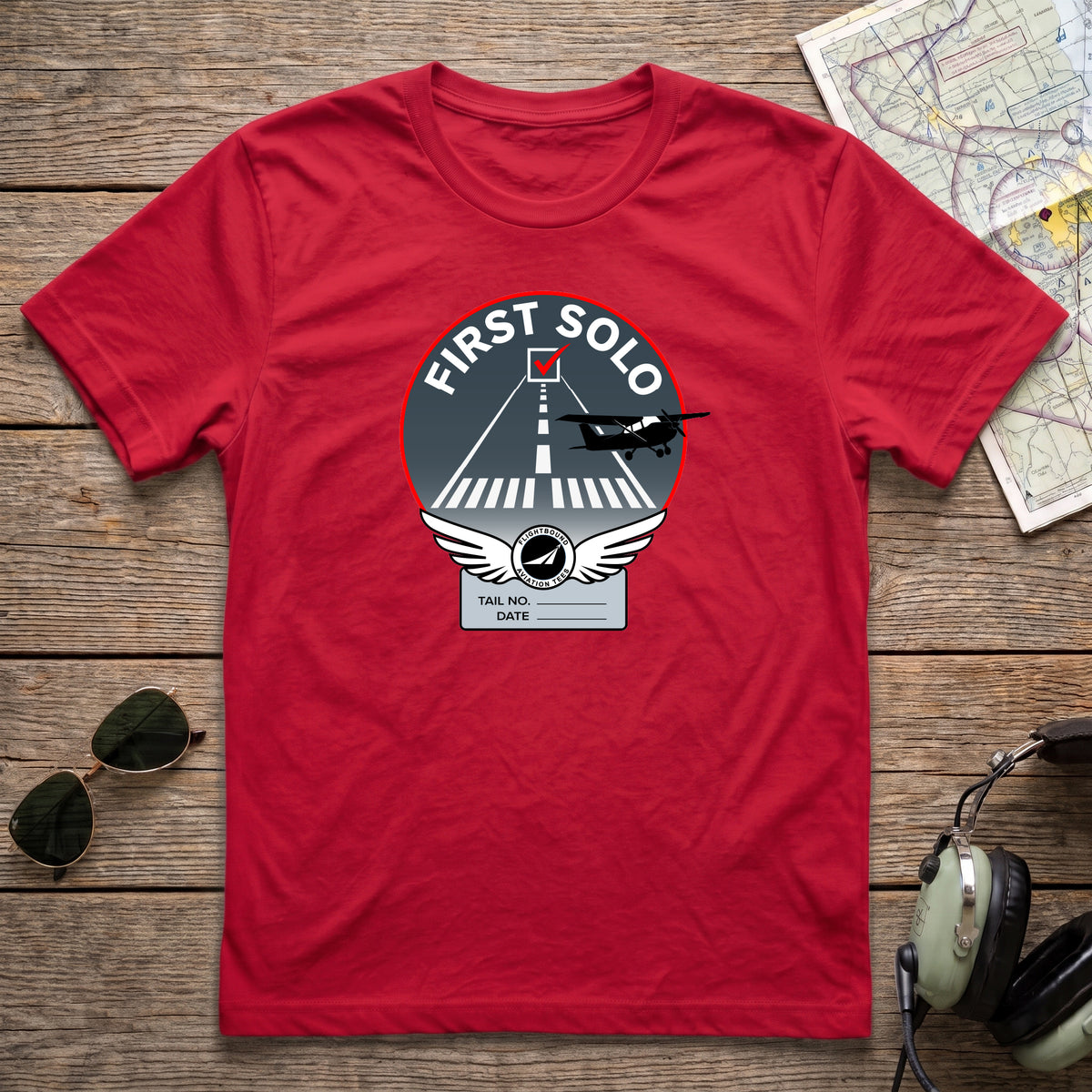 First Solo Aviation Tee