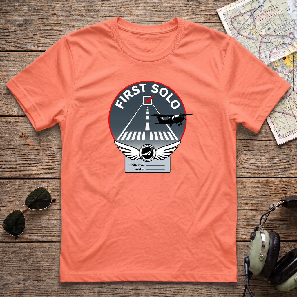 First Solo Aviation Tee