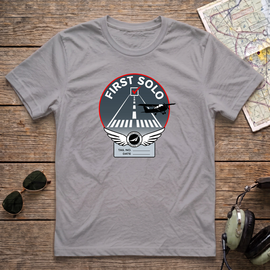 First Solo Aviation Tee