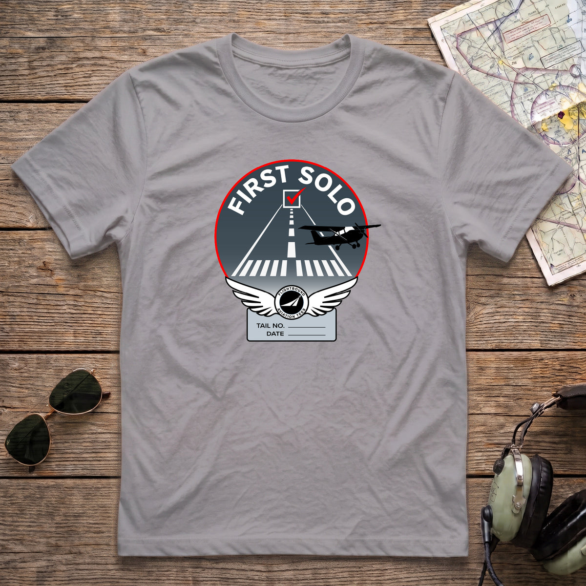 First Solo Aviation Tee
