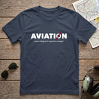 Aviation College Prop Aviation Tee
