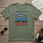 Left Seat Max Pressure Aviation Tee