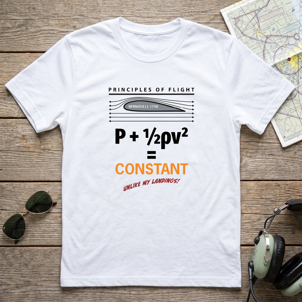Bernoulli's Constant Aviation Tee