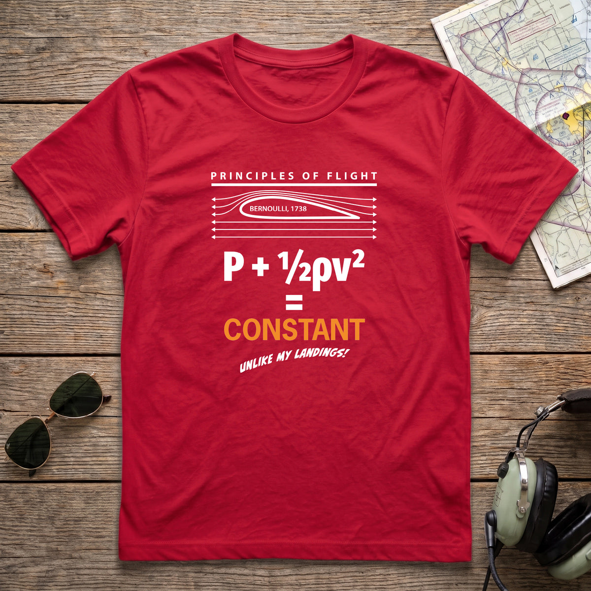 Bernoulli's Constant Aviation Tee