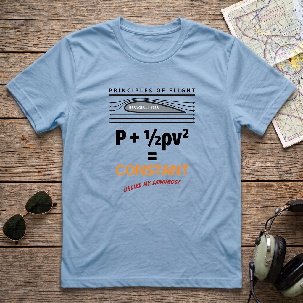 Bernoulli's Constant Aviation Tee