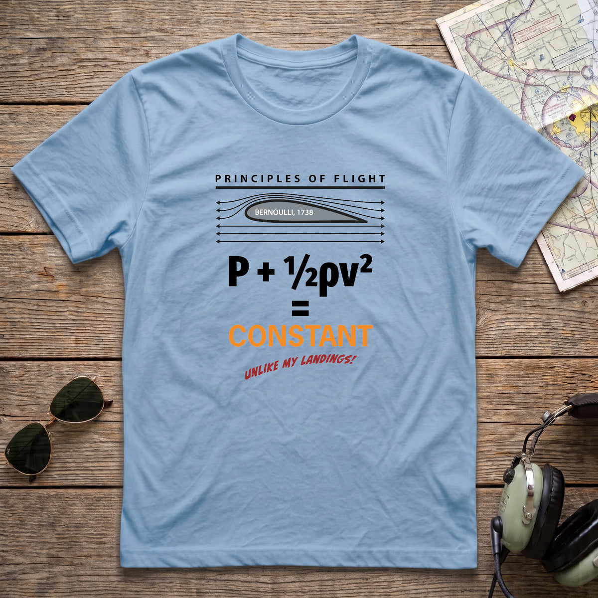 Bernoulli's Constant Aviation Tee