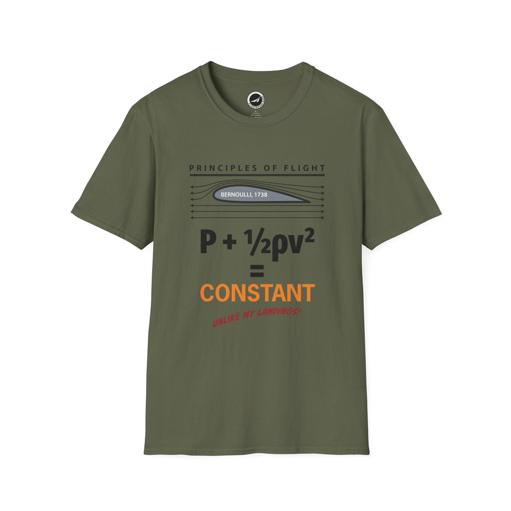 Bernoulli's Constant Aviation Tee