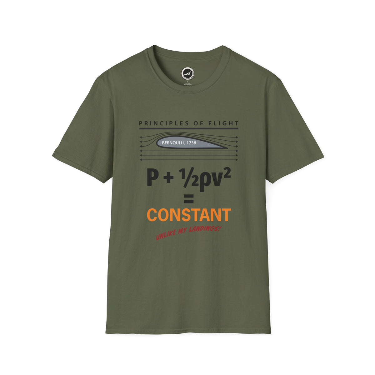 Bernoulli's Constant Aviation Tee