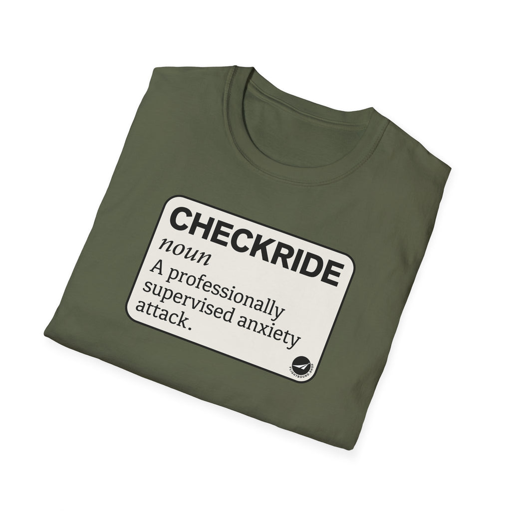 Checkride Definition Aviation Tee