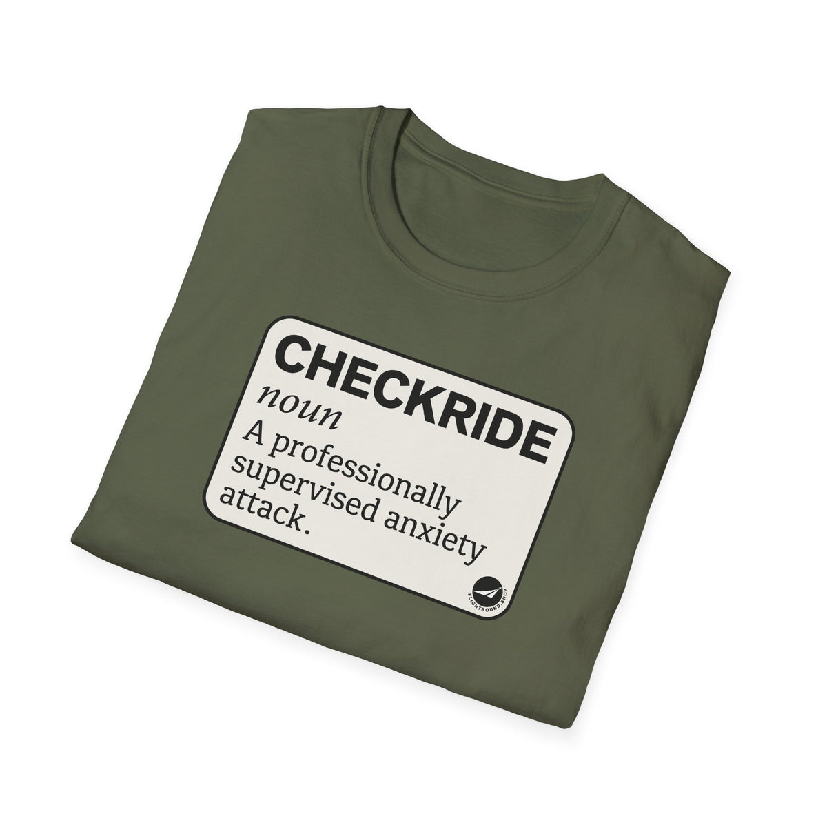 Checkride Definition Aviation Tee