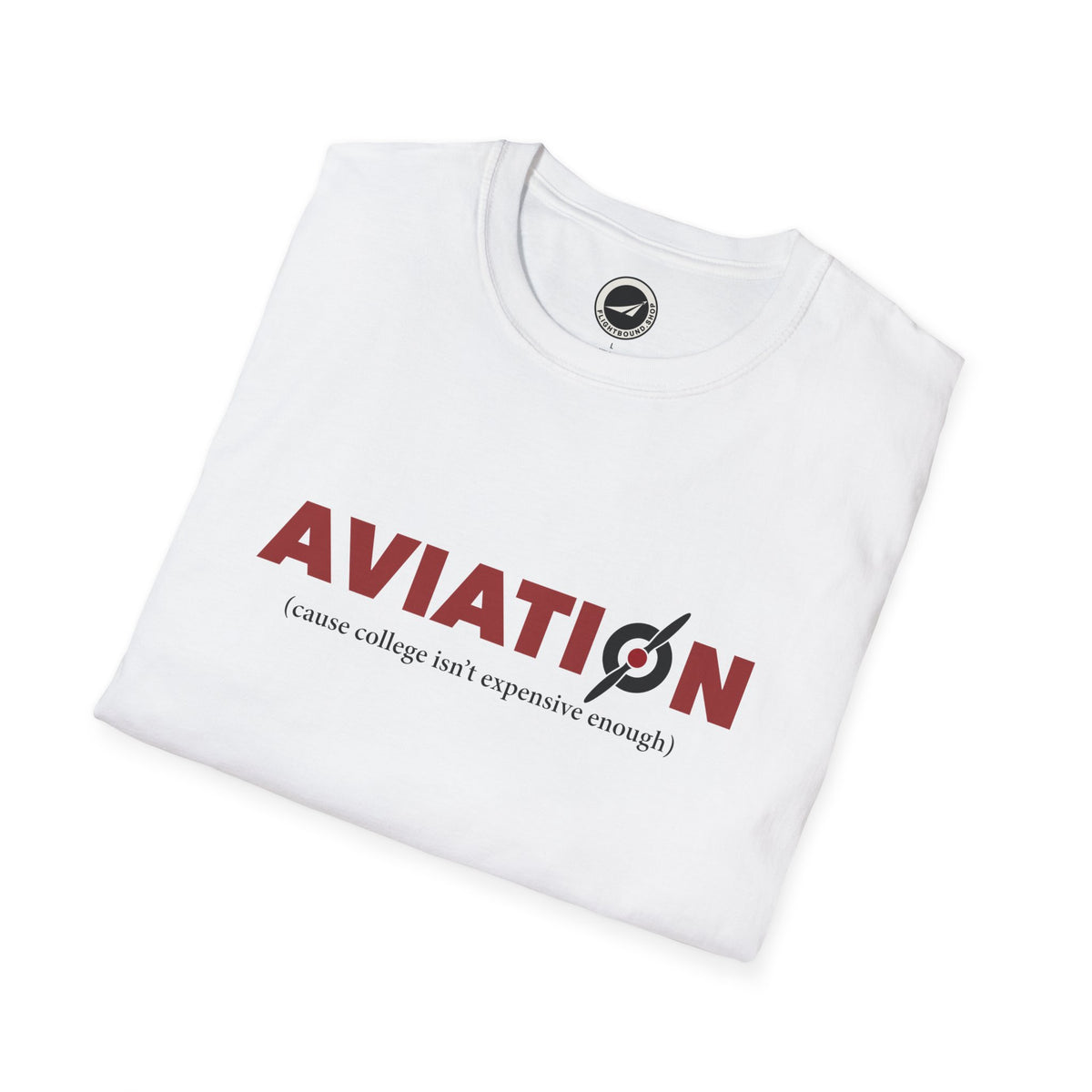 Aviation College Prop Aviation Tee