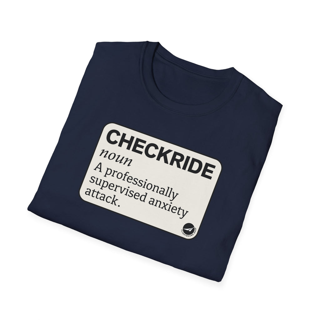 Checkride Definition Aviation Tee