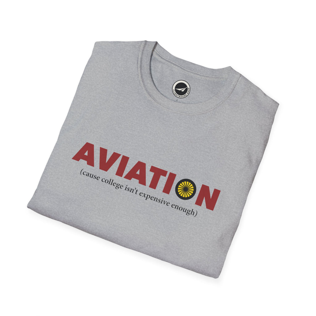 Aviation College Jet Aviation Tee
