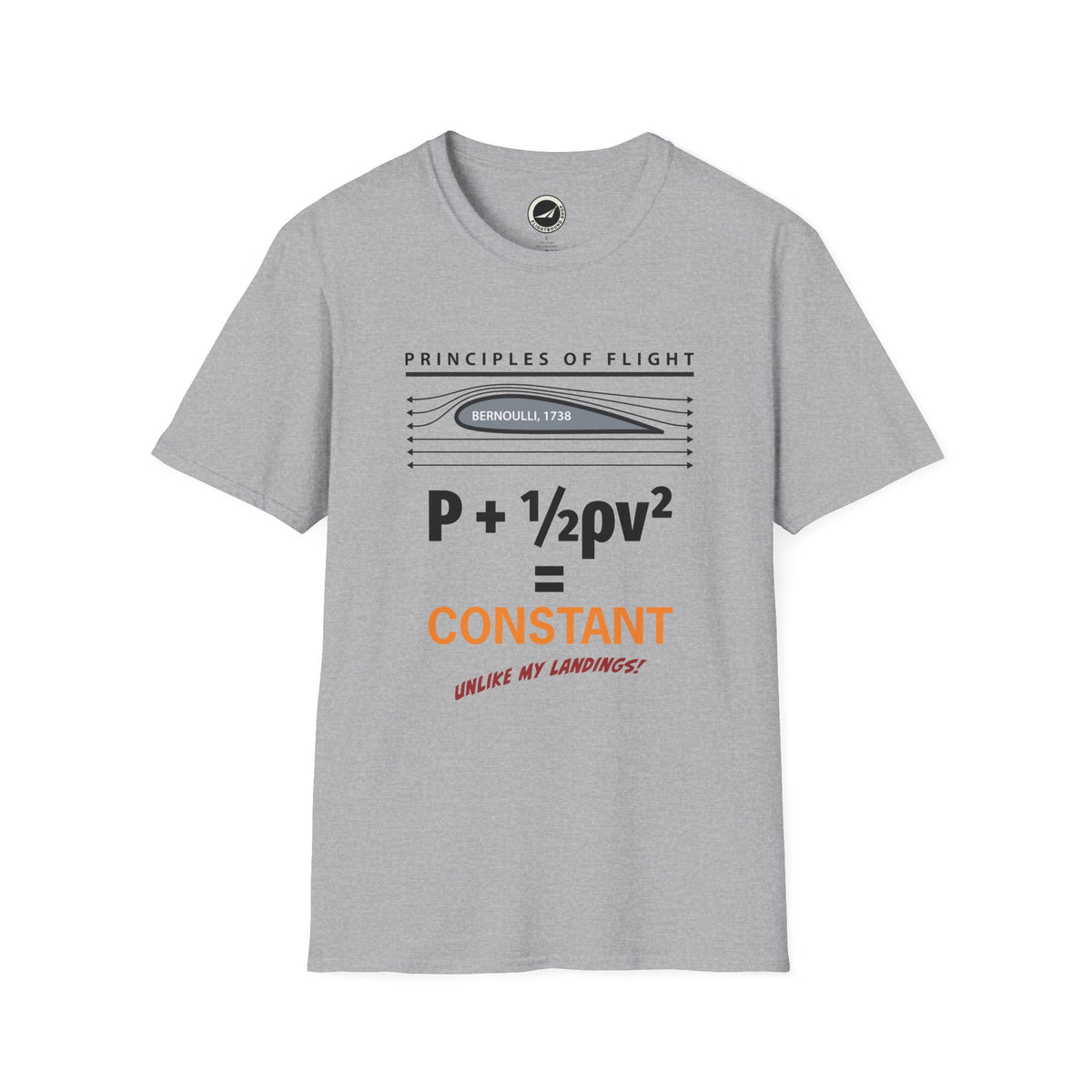 Bernoulli's Constant Aviation Tee